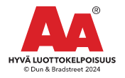 Hyvä luottokelpoisuus