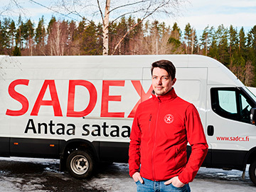 Ville Kukkonen, myyntijohtaja Sadex Oy