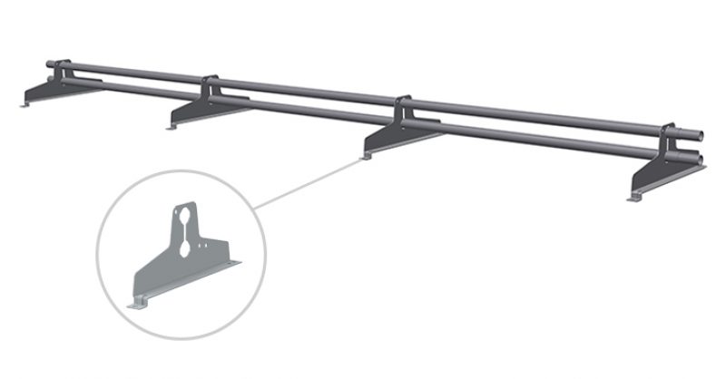 Kantikkaan vesikourun mittakuva